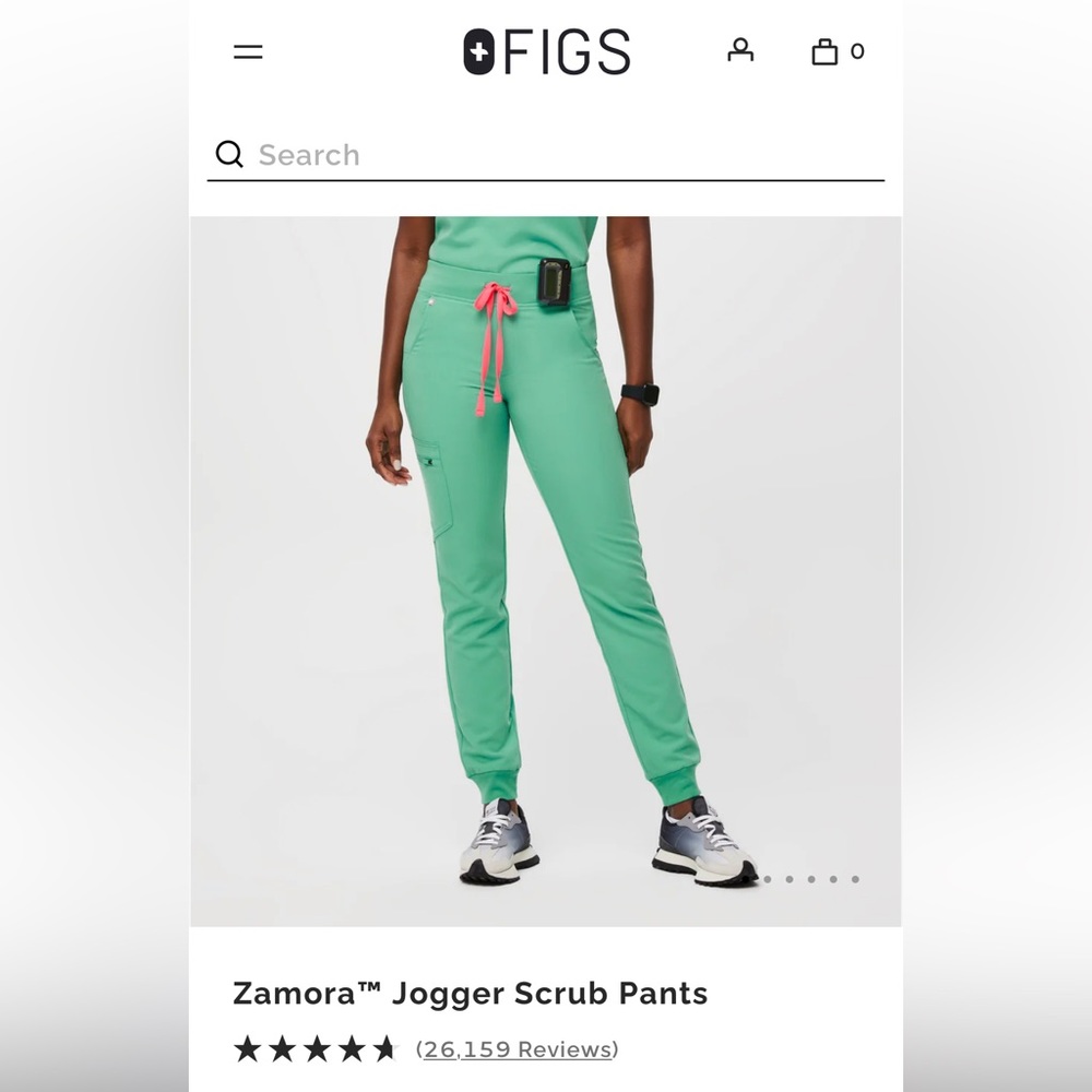 SURGICAL GREEN FIGS SET - L